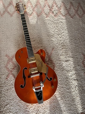 Ma Gretsch 6120 orange, la guitare de Brian Setzer